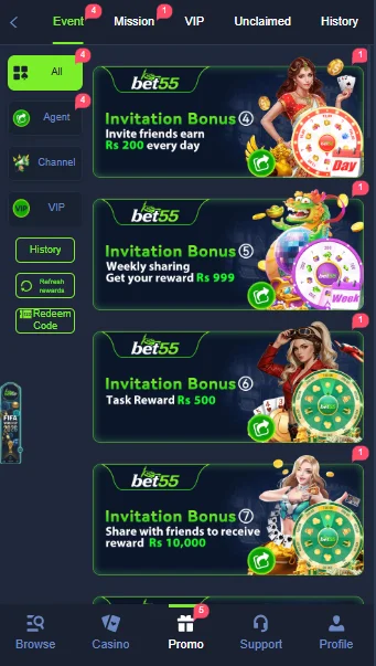 Bet55 Game